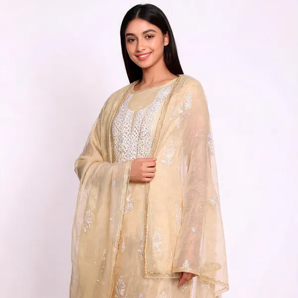 Cream_Mul_Cotton_Embroidered_Unstitched_Suit_Set_For_Women