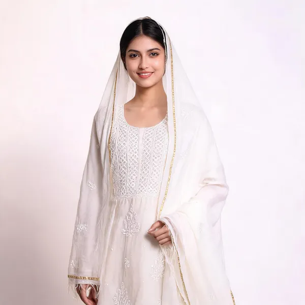 White_Mul_Cotton_Embroidered_Unstitched_Suit_Set_For_Women
