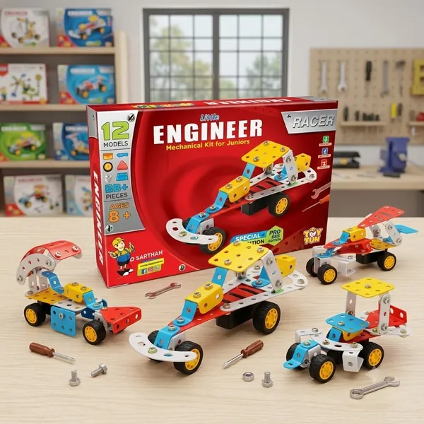 Little_Engineer_Racer_Stem_Mechanical_Kit