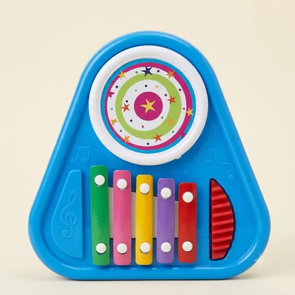 3_In_1_Drum_Xylophone_For_Kids_Green