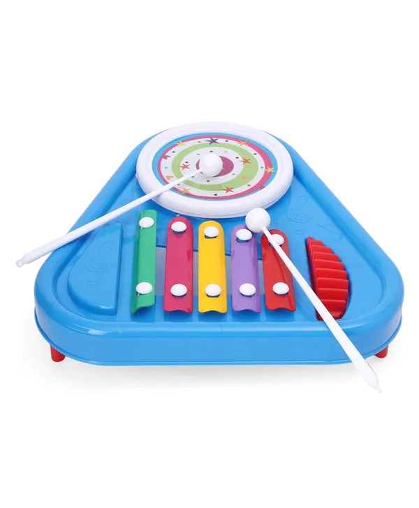 3_In_1_Drum_Xylophone_For_Kids_Green