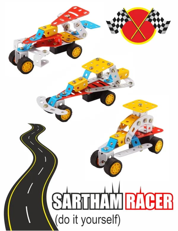 Little_Engineer_Racer_Stem_Mechanical_Kit
