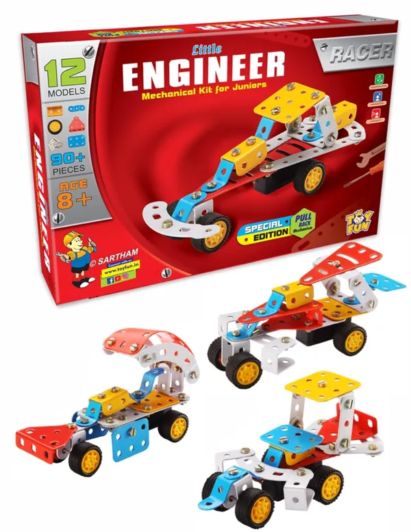 Little_Engineer_Racer_Stem_Mechanical_Kit