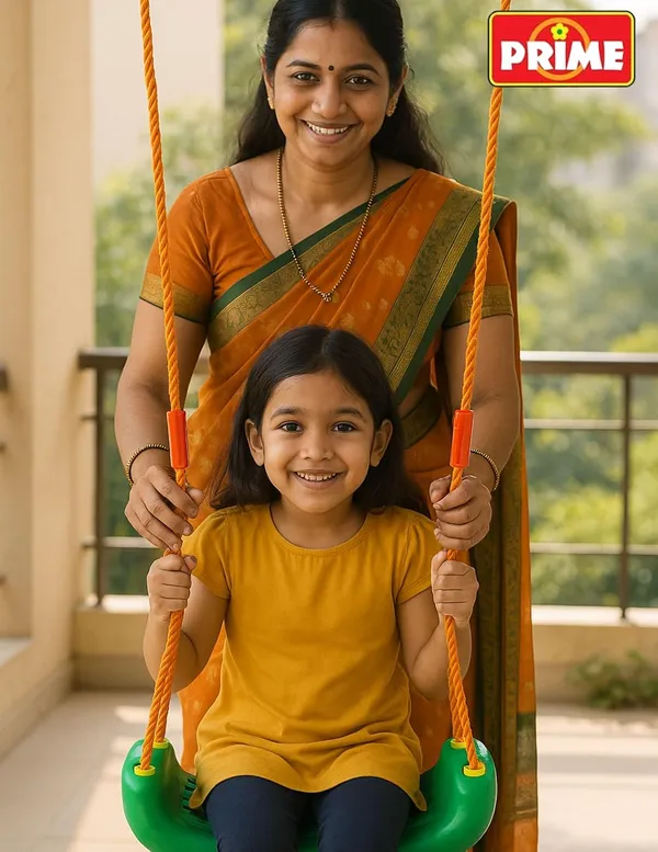 Plastic_Swing_Seat_For_Kids_Indoor_And_Outdoor_Green