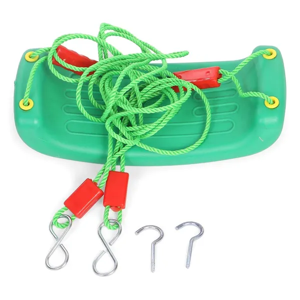 Plastic_Swing_Seat_For_Kids_Indoor_And_Outdoor_Green