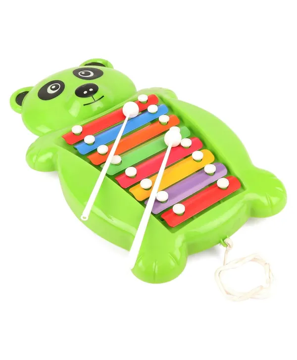 Prime_2_In_1_Panda_Xylophone_Pull_Along_Toy_Green