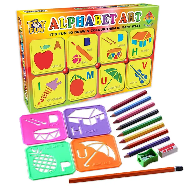 Stencils_Alphabet_Art_Set