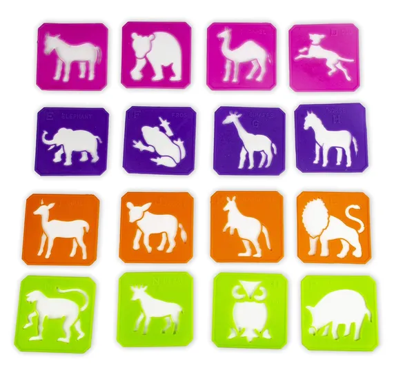 Stencils_Animals_Art_Set