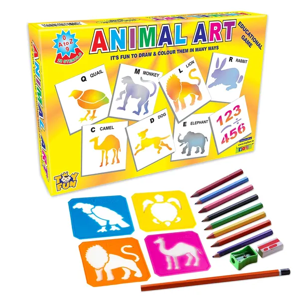 Stencils_Animals_Art_Set
