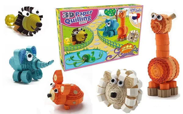Paper_Quilling_3D_Animal_Craft_Kit