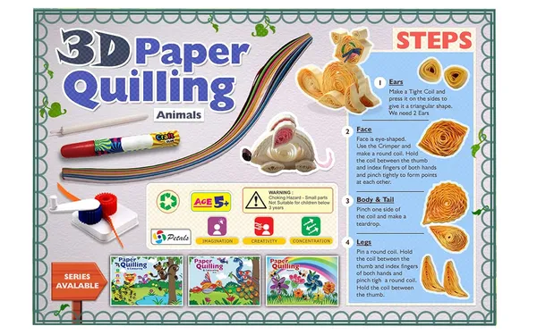 Paper_Quilling_3D_Animal_Craft_Kit