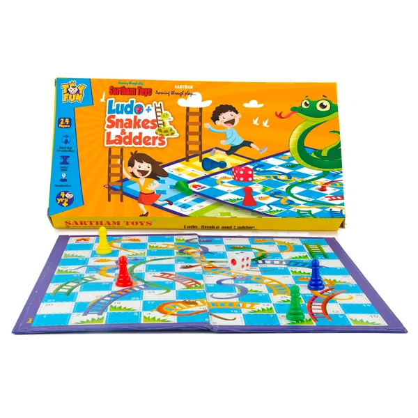 2_in_1_Ludo_And_Snake_Ladders_Board_Game