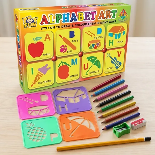 Stencils_Alphabet_Art_Set
