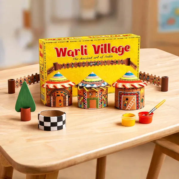 Diy_Warli_Village_Paint_Your_Own_Village_Kit_For_Kids