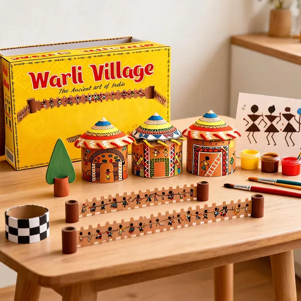 Diy_Warli_Village_Paint_Your_Own_Village_Kit_For_Kids