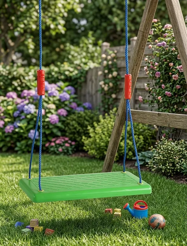 Plastic_Flat_Swing_For_Kids_Indoor_And_Outdoor_Green