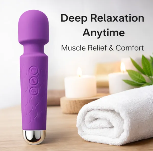 Purple_Silicone_Personal_Massager_For_Personal_Wellness_|_Vibrator