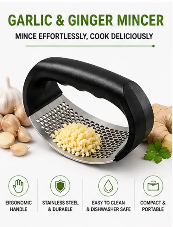 Black_Stainless_Steel_And_ABS_Plastic_Knife_Sharpener_For_Knife_Maintenance_|_Black_Stainless_Steel_And_ABS_Plastic_Garlic_Crusher_For_Kitchen_Tool