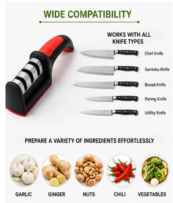 Black_Stainless_Steel_And_ABS_Plastic_Knife_Sharpener_For_Knife_Maintenance_|_Black_Stainless_Steel_And_ABS_Plastic_Garlic_Crusher_For_Kitchen_Tool