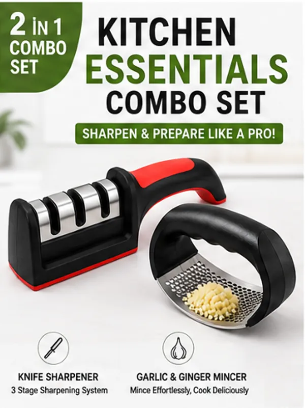 Black_Stainless_Steel_And_ABS_Plastic_Knife_Sharpener_For_Knife_Maintenance_|_Black_Stainless_Steel_And_ABS_Plastic_Garlic_Crusher_For_Kitchen_Tool