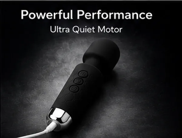 Black_Silicone_Personal_Massager_For_Personal_Wellness_|_Vibrator
