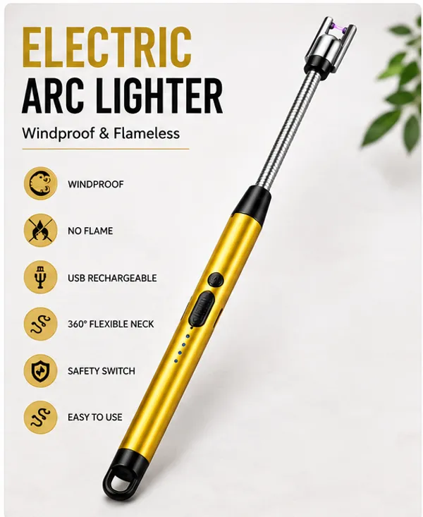 Stainless_Steel_Electric_Gas_Lighter_For_Kitchen_Ignition_(_Multicolor)