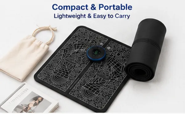 Foot_Massager_Mat_with_Digital_Smart_Controller_|_EMS_Electronic_Massage_Pad_|_USB_Rechargeable_|_Portable_Foot_Care_Mat_|_Black