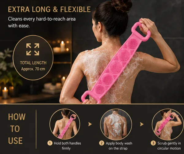 Premium_Silicone_Bath_Scrubber_Belt_for_Body_|_Double-Sided_Exfoliating_Bath_Strap_with_Dual_Handles_|_Soft_Back_Scrubber_&_Body_Massager_for_Men_&_Women_|_Multicolor