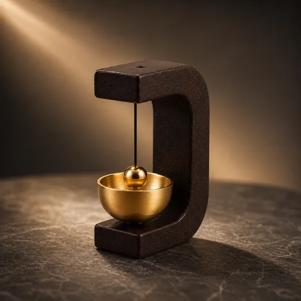 Black_Wood_And_Brass_Door_Bell_For_Home_Security