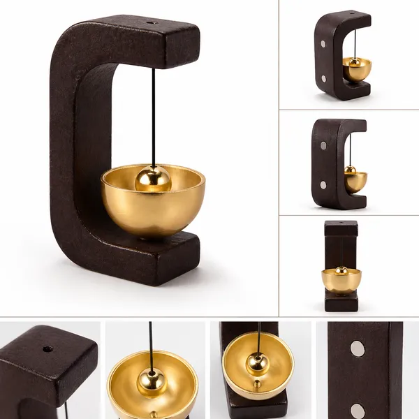 Black_Wood_And_Brass_Door_Bell_For_Home_Security
