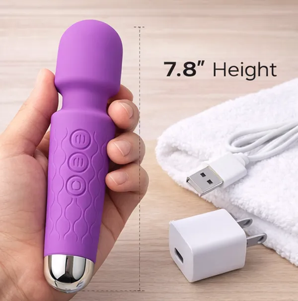 Purple_Silicone_Personal_Massager_For_Personal_Wellness_|_Vibrator