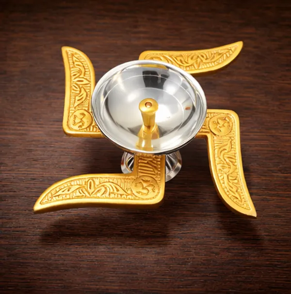 Swastik_Aluminium_Table_Diya_for_Pooja_&_Home_Decor_|_Decorative_Akhand_Oil_Lamp_for_Temple,_Festival_&_Diwali