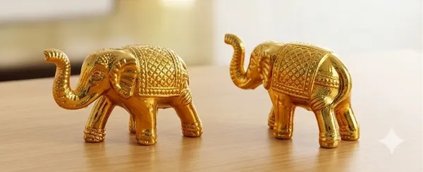 Golden_Metal_Elephant_Showpiece_for_Home_Decor_(Pack_of_2)_|_Luxury_Decorative_Elephant_Figurines_for_Living_Room,_Bedroom,_Office_&_Table_Decor_|_Premium_Gift_Item