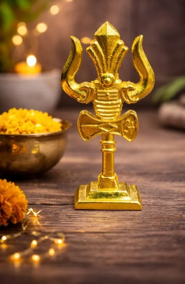Lord_Shiva_Trishul_with_Damru_Idol_Decorative_Showpiece__-__10_cm_(Metal,_Gold)_(Pack_Of_1)