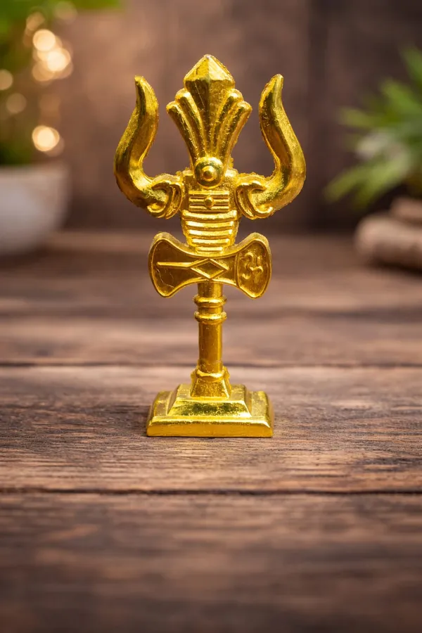 Lord_Shiva_Trishul_with_Damru_Idol_Decorative_Showpiece__-__10_cm_(Metal,_Gold)_(Pack_Of_1)