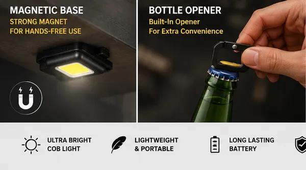 Rechargeable_COB_LED_Keychain_Flashlight_with_Carabiner_Hook,_Bottle_Opener_&_Magnetic_Base_|_USB_Portable_Mini_Pocket_Torch_Light_|_3_Lighting_Modes_|_Emergency,_Camping_&_Car_Repair_|_Black_(Pack_of_1)