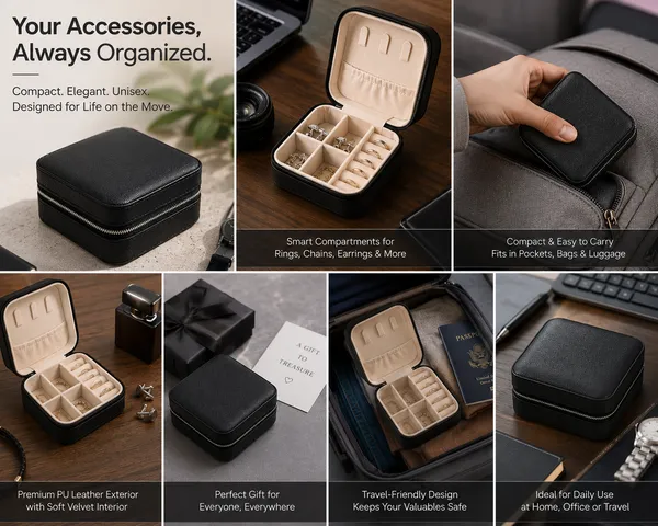 Jewelry_Organizer_Combo_Pack_of_2_Black_&_Pink_|_Portable_Jewelry_Box_for_Women_|_Travel_Jewelry_Case_with_Ring,_Earring_&_Necklace_Storage