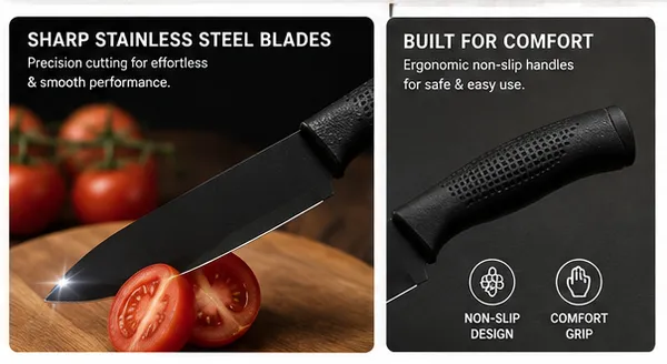 4-in-1_Premium_Kitchen_Combo_Set_|_3_Multipurpose_Knives_+_Garlic_Press_|_Complete_Kitchen_Essentials