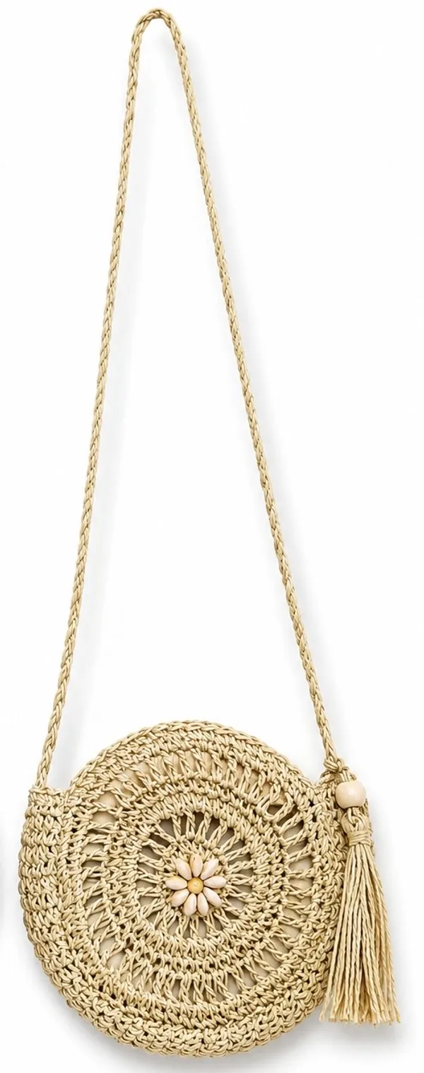 Beige_Woven_Round_Sling_Bag_With_Floral_Detail