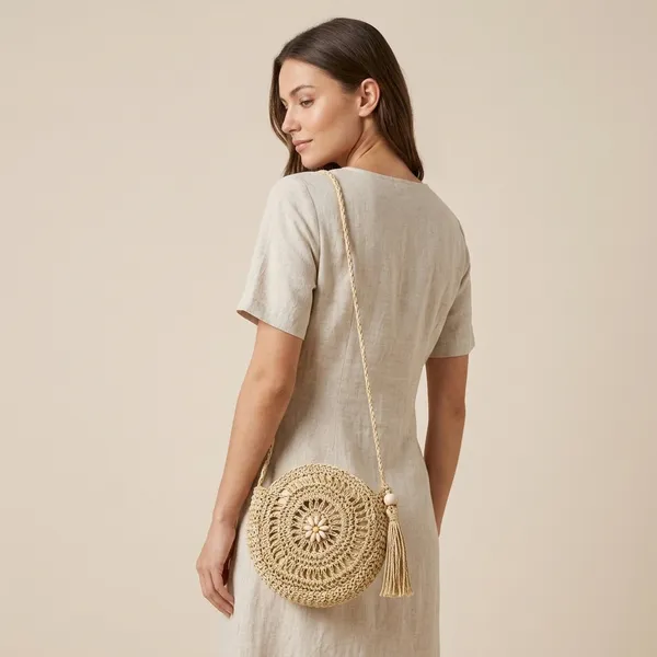 Beige_Woven_Round_Sling_Bag_With_Floral_Detail