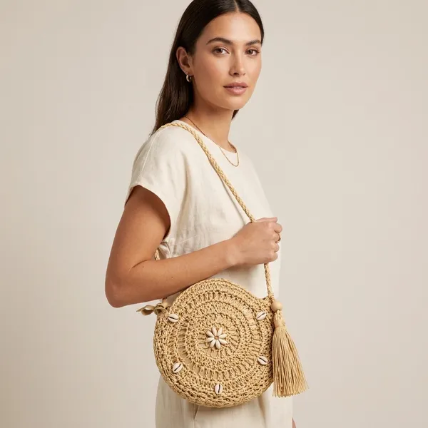 Beige_Round_Woven_Shell_Detail_Sling_Bag