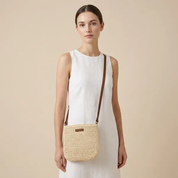 Cream_Woven_Crochet_Crossbody_Bag