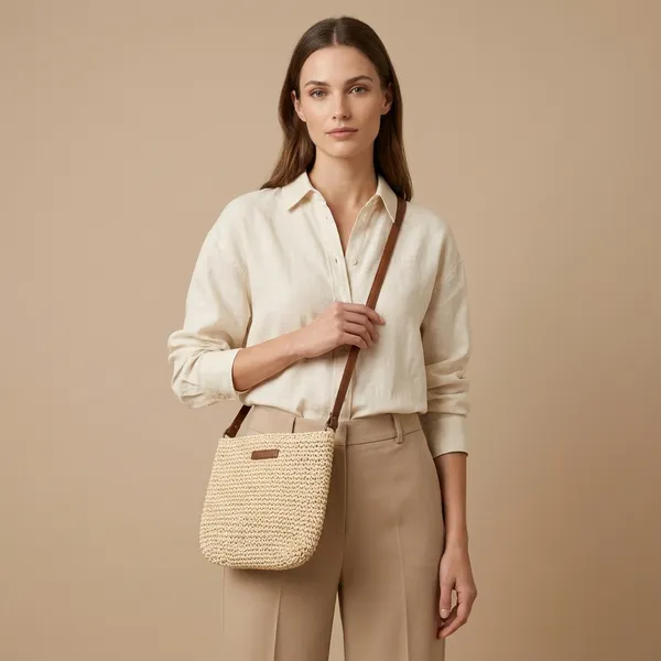 Cream_Woven_Crochet_Crossbody_Bag