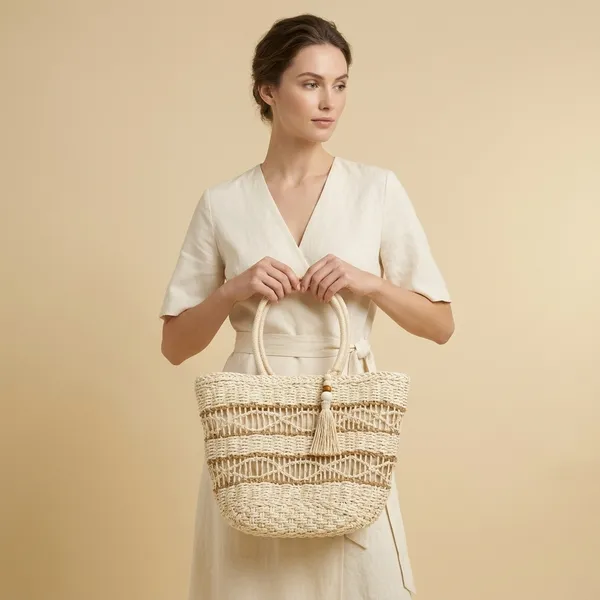 Cream_Woven_Tote_Bag_With_Tassel
