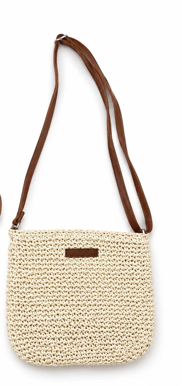 Cream_Woven_Crochet_Crossbody_Bag