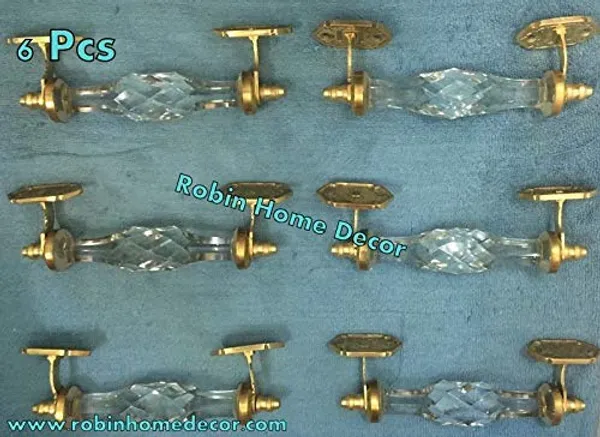 Glass_Brass_Crystal_Door_Handle
