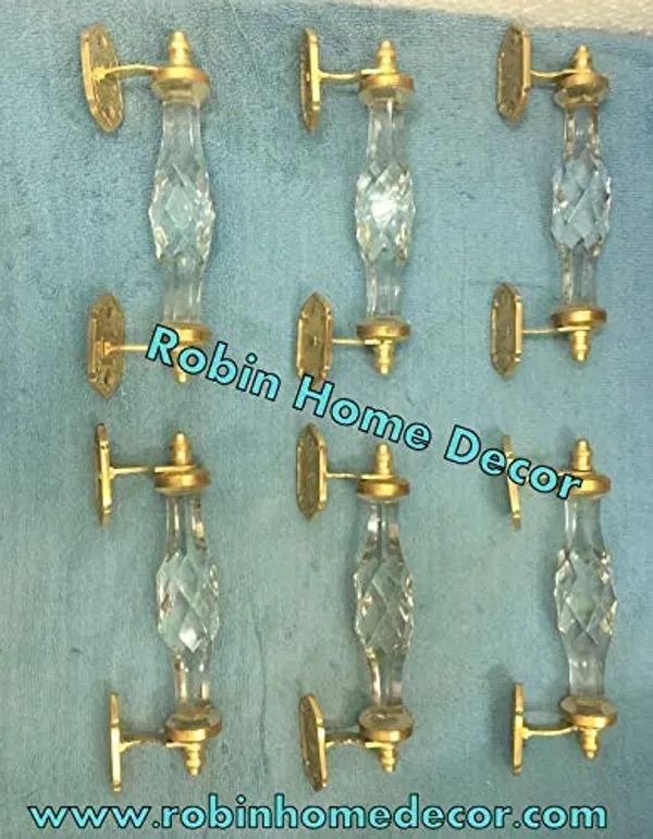 Glass_Brass_Crystal_Door_Handle