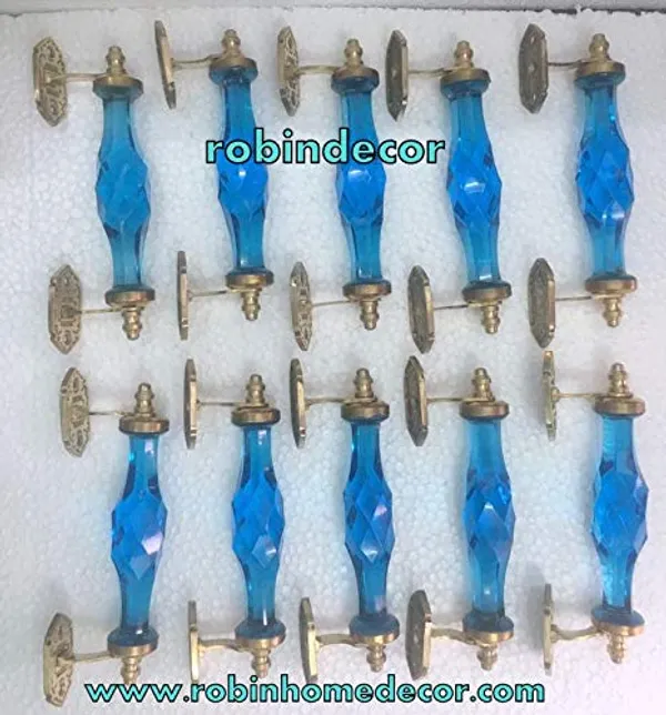Cabinet_Door_Handle_Crystal_Brass