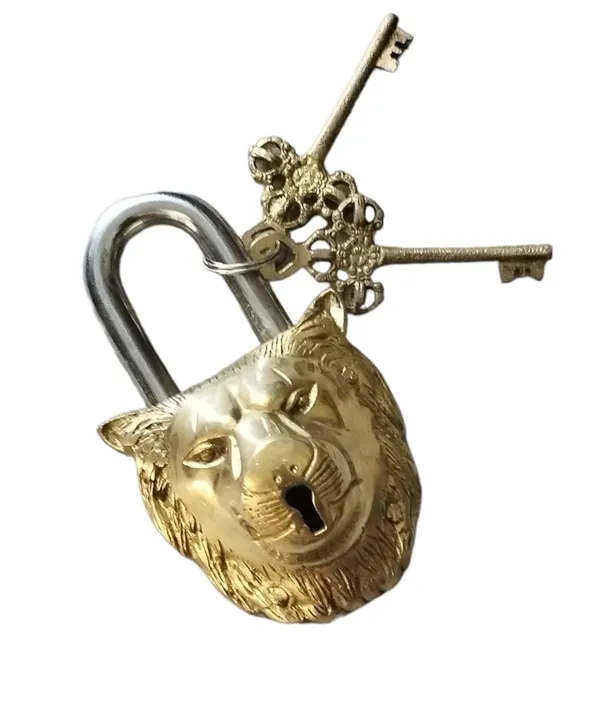 Brass_Padlock_With_Keys