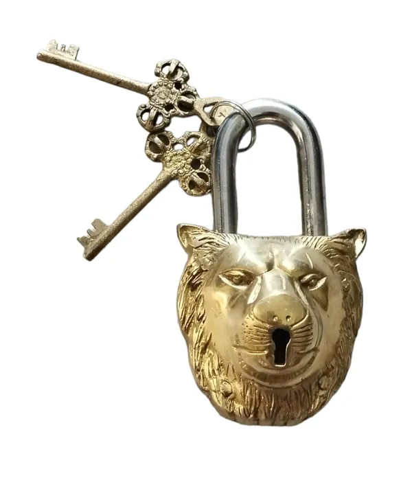 Brass_Padlock_With_Keys